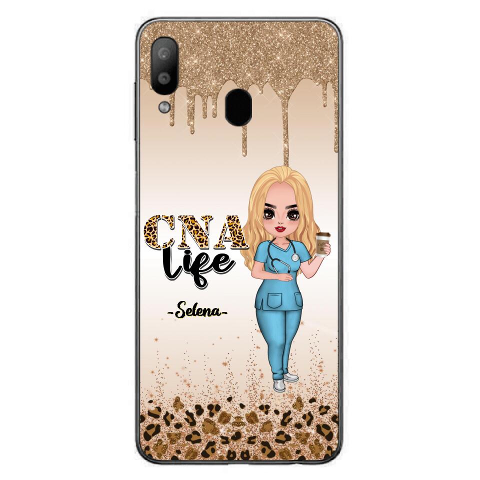 Custom Personalized Nurse Life Phone Case - Gift Idea For Nurse Life Lovers - CNA Life - Case For iPhone And Samsung