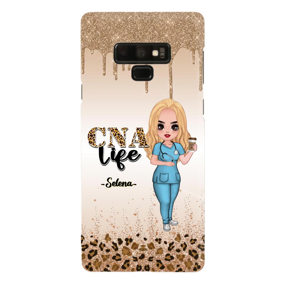 Custom Personalized Nurse Life Phone Case - Gift Idea For Nurse Life Lovers - CNA Life - Case For iPhone And Samsung