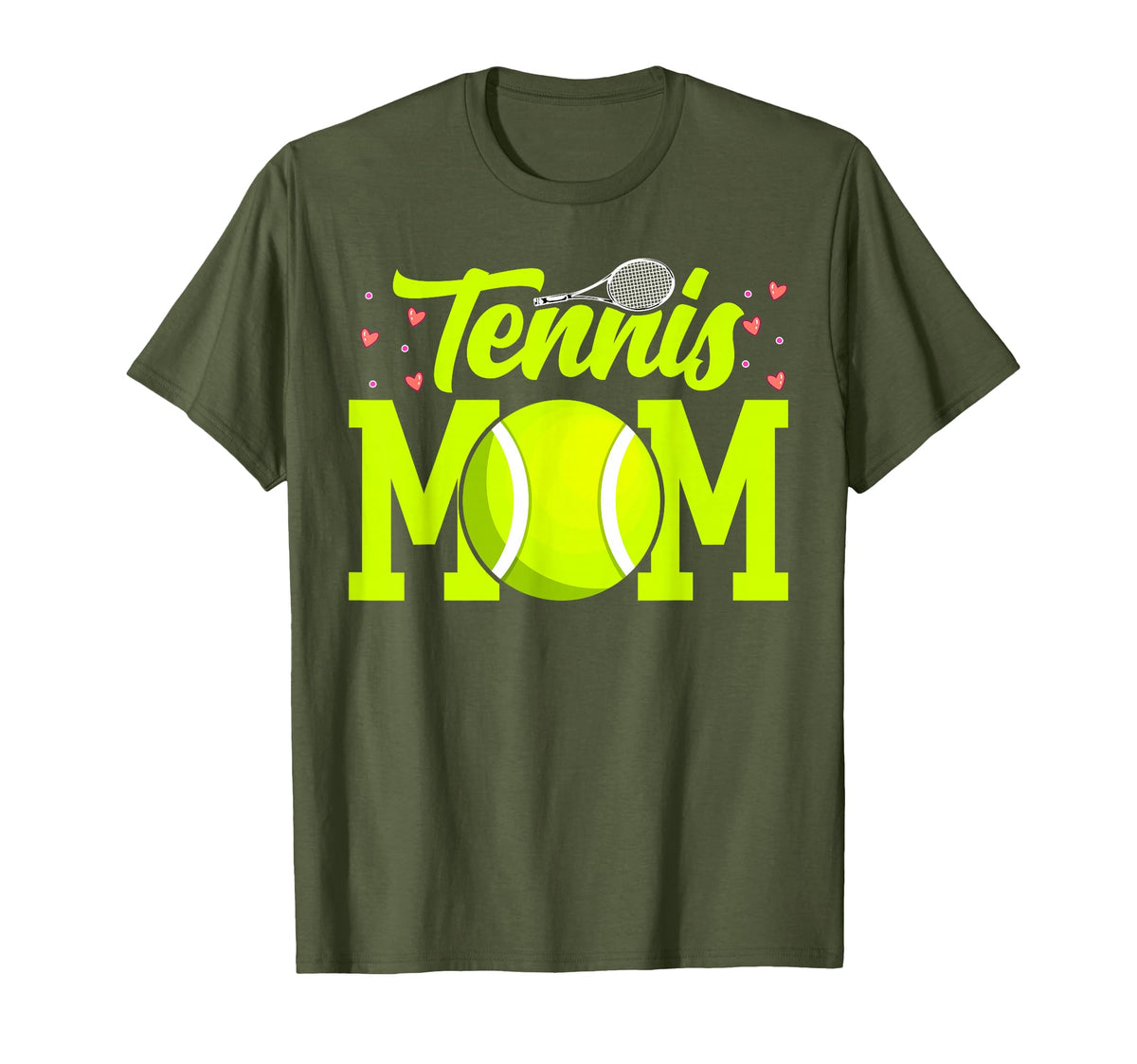 Womens Tennis Mom Tennis Lover Mother T-Shirt - Minimalist Print Unisex