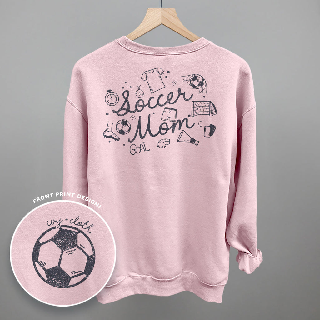 Soccer Mom (Script + Doodles) (Back Print)